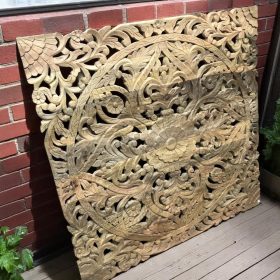 k82 7407 natural indian furniture stunning hand carved panel main