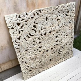 k82 7407 white indian furniture stunning hand carved panel main