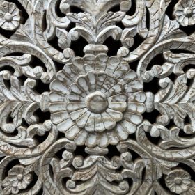 k82 7407 white indian furniture stunning hand carved panel details