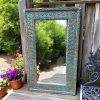 k82 8260 indian furniture hand carved mango mirror main