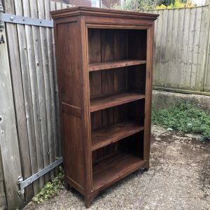 kh27 196 indian furniture teak shelved bookcase main