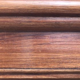 kh27 196 indian furniture teak shelved bookcase close