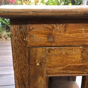 kh27 41 indian furniture slim teak cabinet close