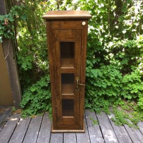 kh27 41 indian furniture slim teak cabinet front