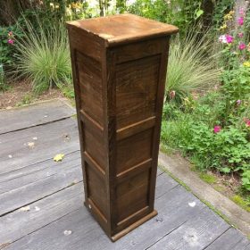 kh27 41 indian furniture slim teak cabinet back