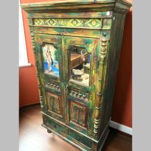 k82 7045 indian furniture cabinet with a tiled top main