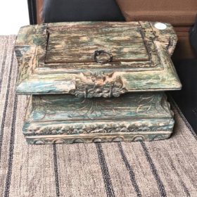 k82 7083 b indian accessory gift old vintage pillar bases main
