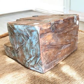 k82 7083 d indian accessory gift old vintage pillar bases back