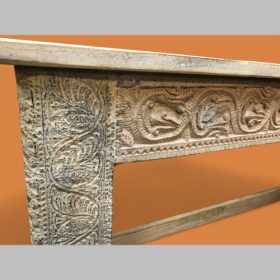 k82 7107 indian furniture eye catching console left detail