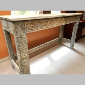 k82 7107 indian furniture eye catching console left