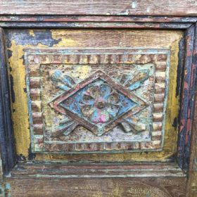 k82 7121 indian furniture vintage carved cabinet door