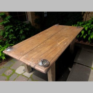 k82 7146 indian furniture rustic coffee table top angle