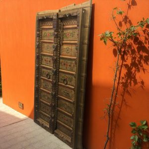 k82 8124 indian furniture vintage old teak door right