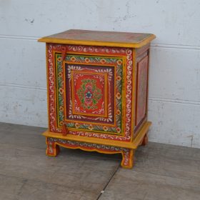 kh28 140 indian furniture painted bedside tables factory