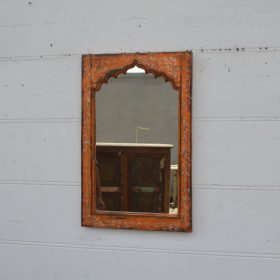 kh28 236 indian furniture orange and green mirror factory