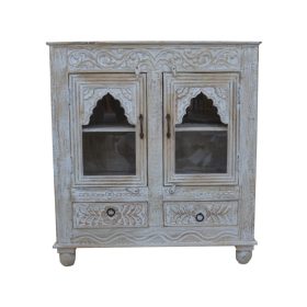 kh28 244 indian furniture mihrab glass cabinet factory