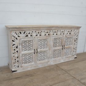 kh28 247 indian furniture floral jali sideboard factory