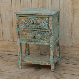 kh28 m 19475 indian furniture small turquoise table factory