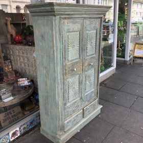 k82 7053 indian furniture sunburst teak door cabinet main