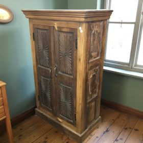 k82 7058 indian furniture midsized cabinet right