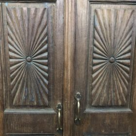 k82 7058 indian furniture midsized cabinet close