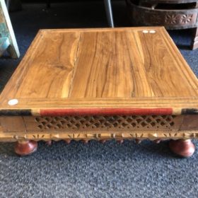 k82 7070c a indian furniture carved low bajot tables wooden