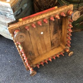 k82 7070c a indian furniture carved low bajot tables punjabi