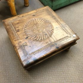 k82 7070c b indian furniture carved low bajot tables star