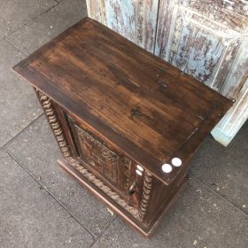 k82 7072 indian furniture small teak door cabinet top