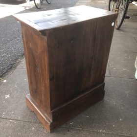 k82 7072 indian furniture small teak door cabinet back