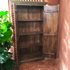 k82 7090 indian furniture embossed metal cabinet inside