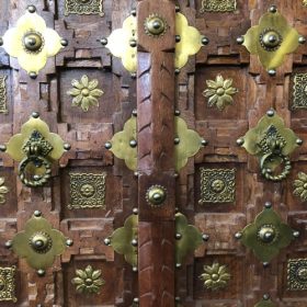 k82 7090 indian furniture embossed metal cabinet details