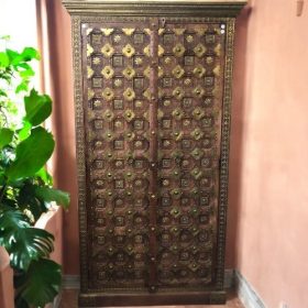 k82 7090 indian furniture embossed metal cabinet front
