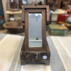 k82 7102 indian accessory gift folding barbers boxes front mirror