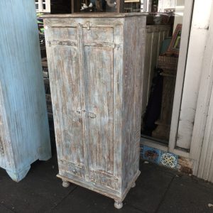 k82 7119 indian furniture slender pastel cabinet main