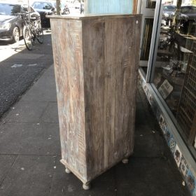 k82 7119 indian furniture slender pastel cabinet back
