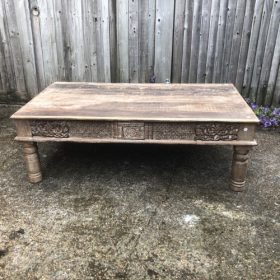 k82 7135 indian furniture large carved edge tables front