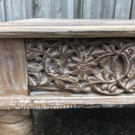 k82 7135 indian furniture large carved edge tables close
