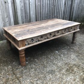 k82 7135 indian furniture large carved edge tables back