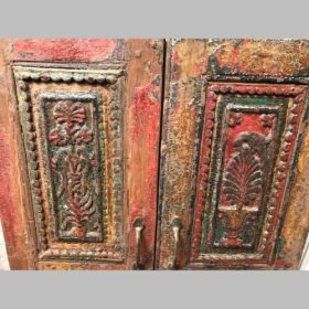 k82 7157 a indian furniture wooden window door close