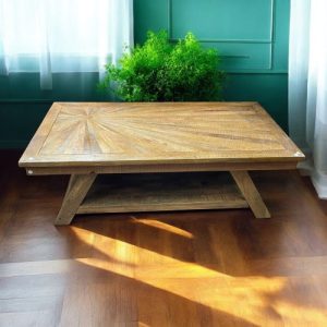 k82 7196 indian furniture 'sunray' coffee table front