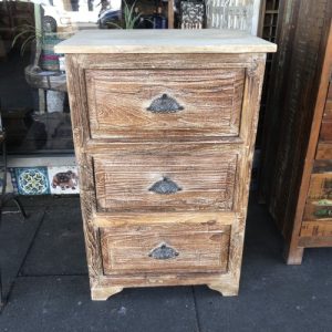 k82 8111 indian furniture 3 drawer cabinets front