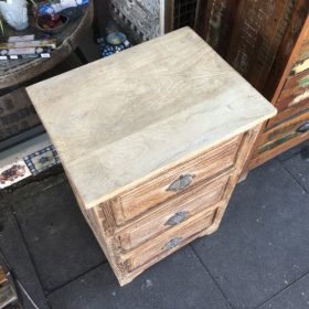 k82 8111 indian furniture 3 drawer cabinets top