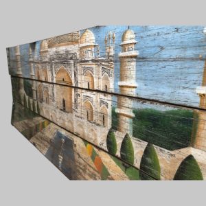 k82 7153 5 set indian furniture painted vintage taj panels right