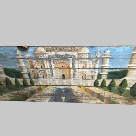 k82 7153 5 set indian furniture painted vintage taj panels front