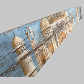 k82 7153 a indian furniture painted vintage taj panels left close
