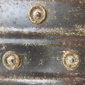 k82 7161 c indian furniture vintage 'steamer' trunks details
