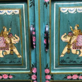 k82 7216 indian furniture stunning painted cabinet handles