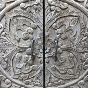 k82 7248 indian furniture hand carved low cabinet artwork