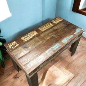 k82 7415 indian furniture small reclaimed wood table top